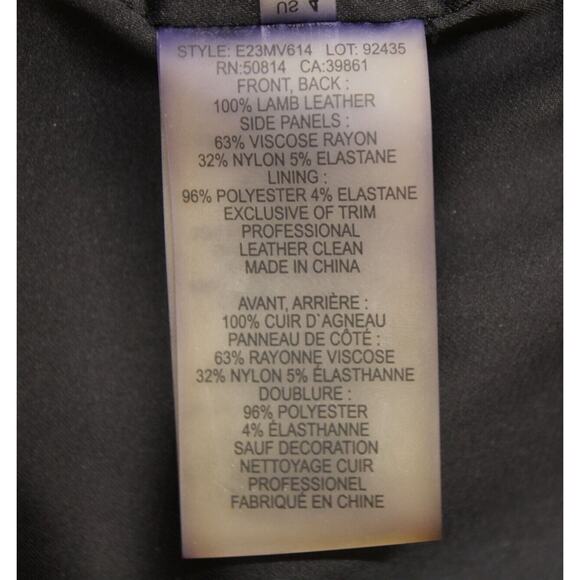 Elie Tahari Women's Mila Lambskin Bodycon Dress Sz 4 NEW Corporate Career - Picture 8 of 9